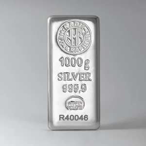 شمش نقره ۱۰۰۰ گرمی